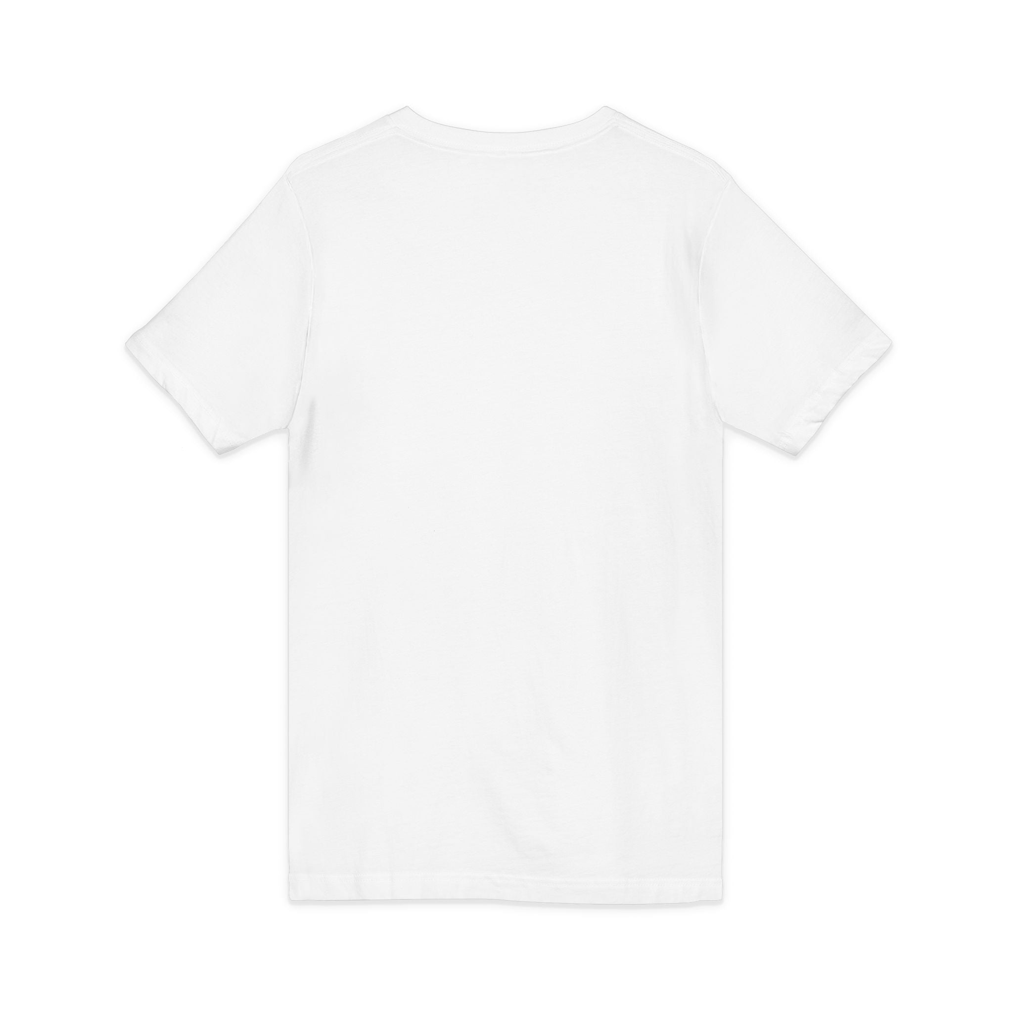 "The Balance of 8-ball" Unisex V-Neck Tee - Effortless Style for Everyday Wear, Casual Tee, Gift for Him/Her, Summer Essential, Layering Piece