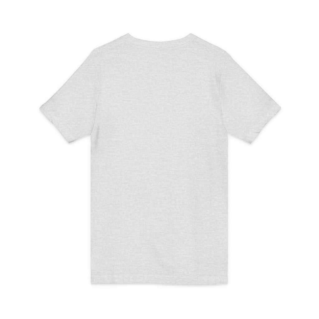 "The Balance of 8-ball" Unisex V-Neck Tee - Effortless Style for Everyday Wear, Casual Tee, Gift for Him/Her, Summer Essential, Layering Piece