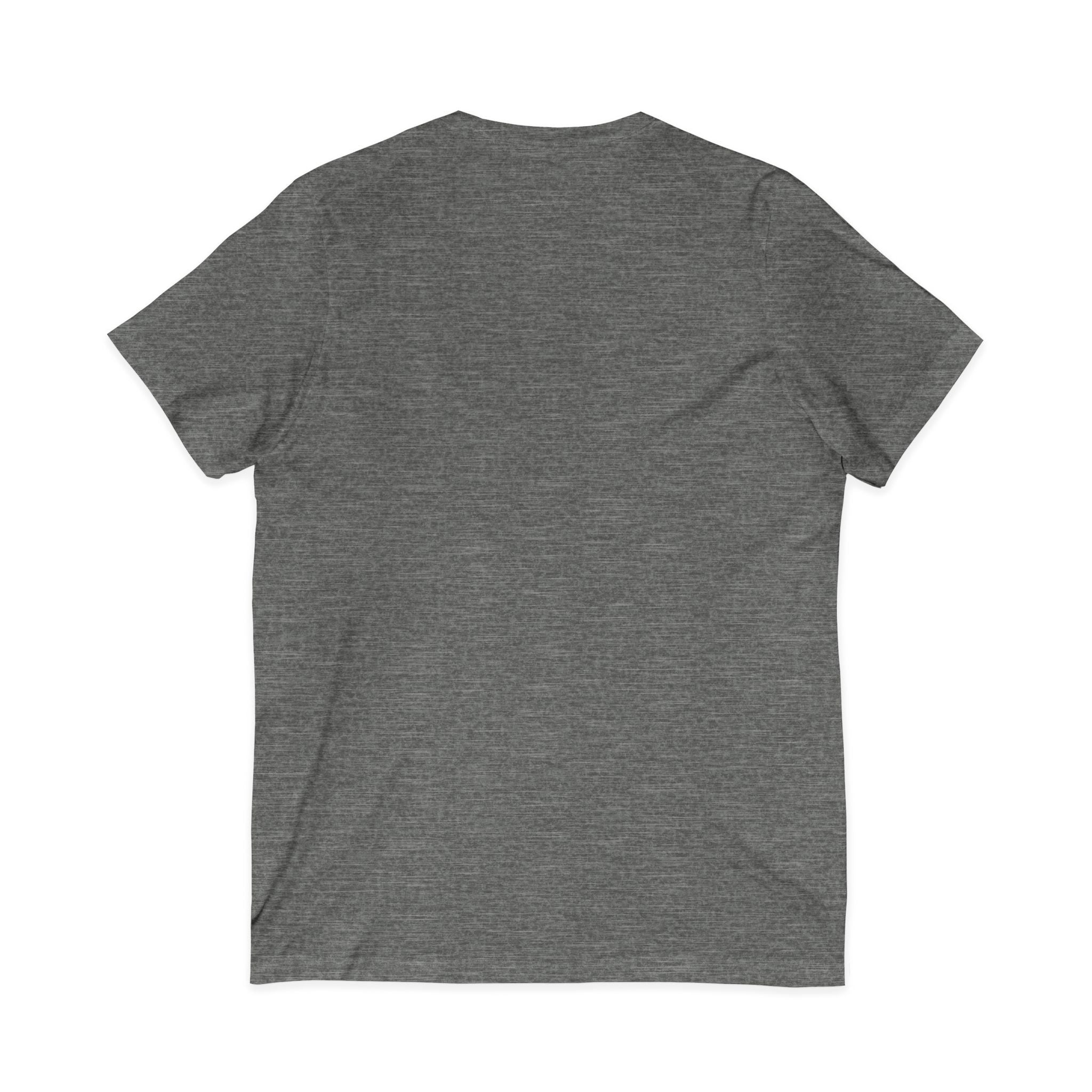 "The Balance of 8-ball" Unisex V-Neck Tee - Effortless Style for Everyday Wear, Casual Tee, Gift for Him/Her, Summer Essential, Layering Piece