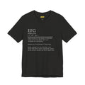 EFG Definition Graphic Tee — Minimalist Dictionary-Style Short Sleeve Shirt