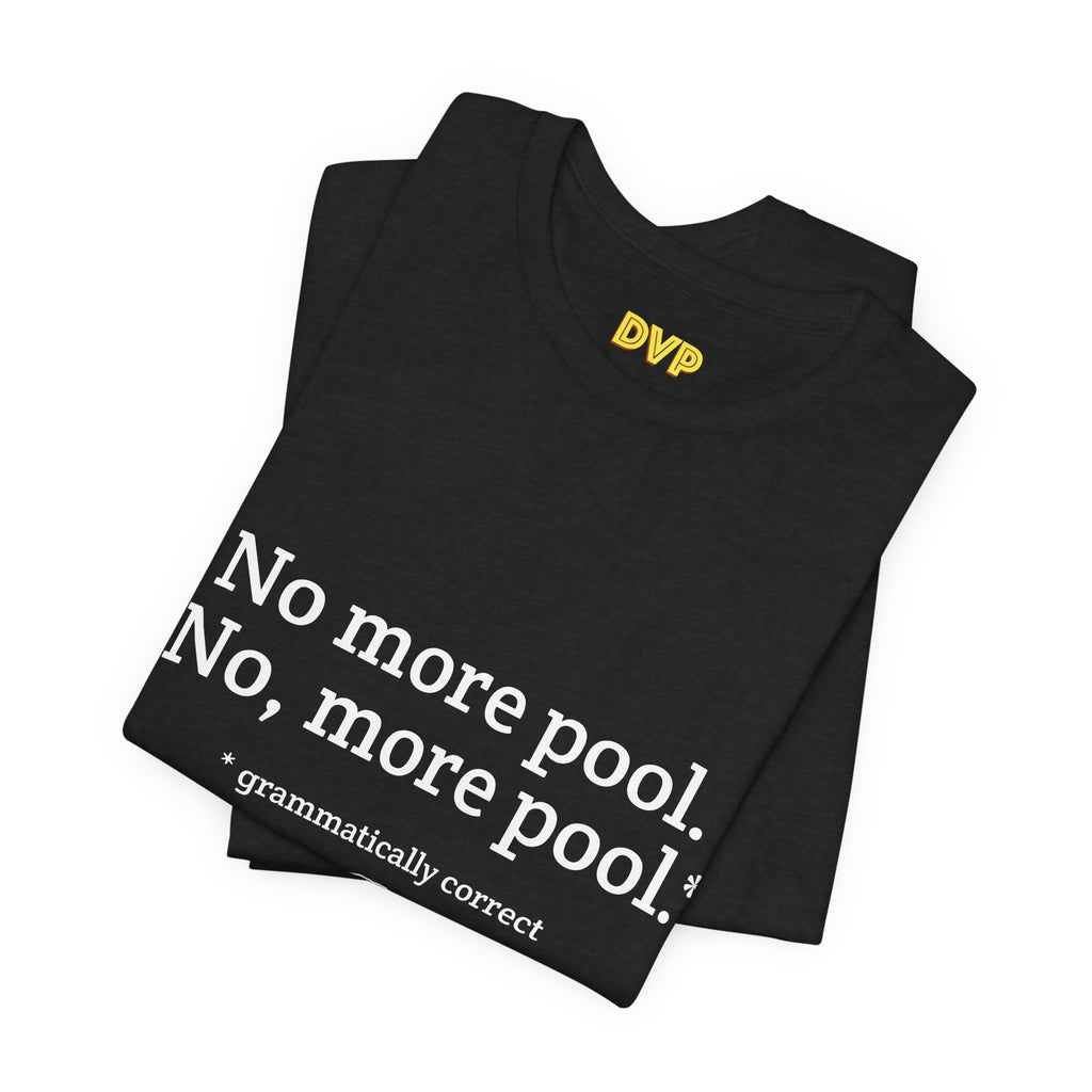 Pool Grammar Lesson - funny billiard tee shirt