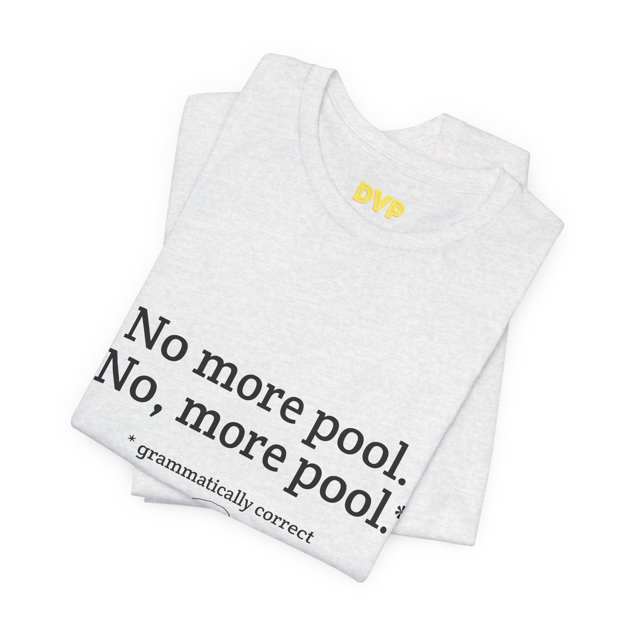 Pool Grammar Lesson - funny billiard tee shirt